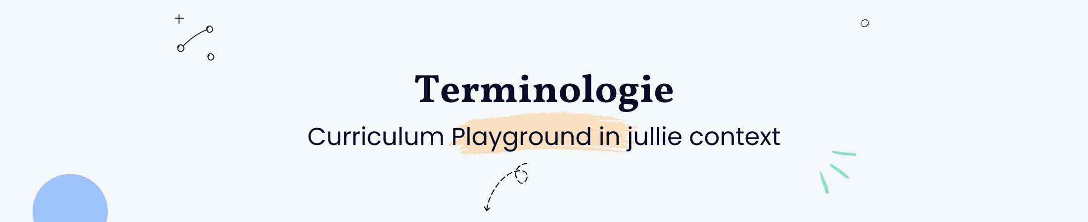 Curriculum Playground instellen